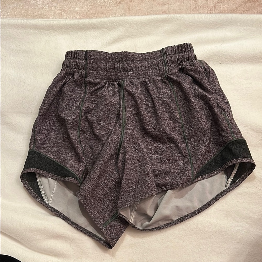 Women's Heather Gray Athletic Shorts